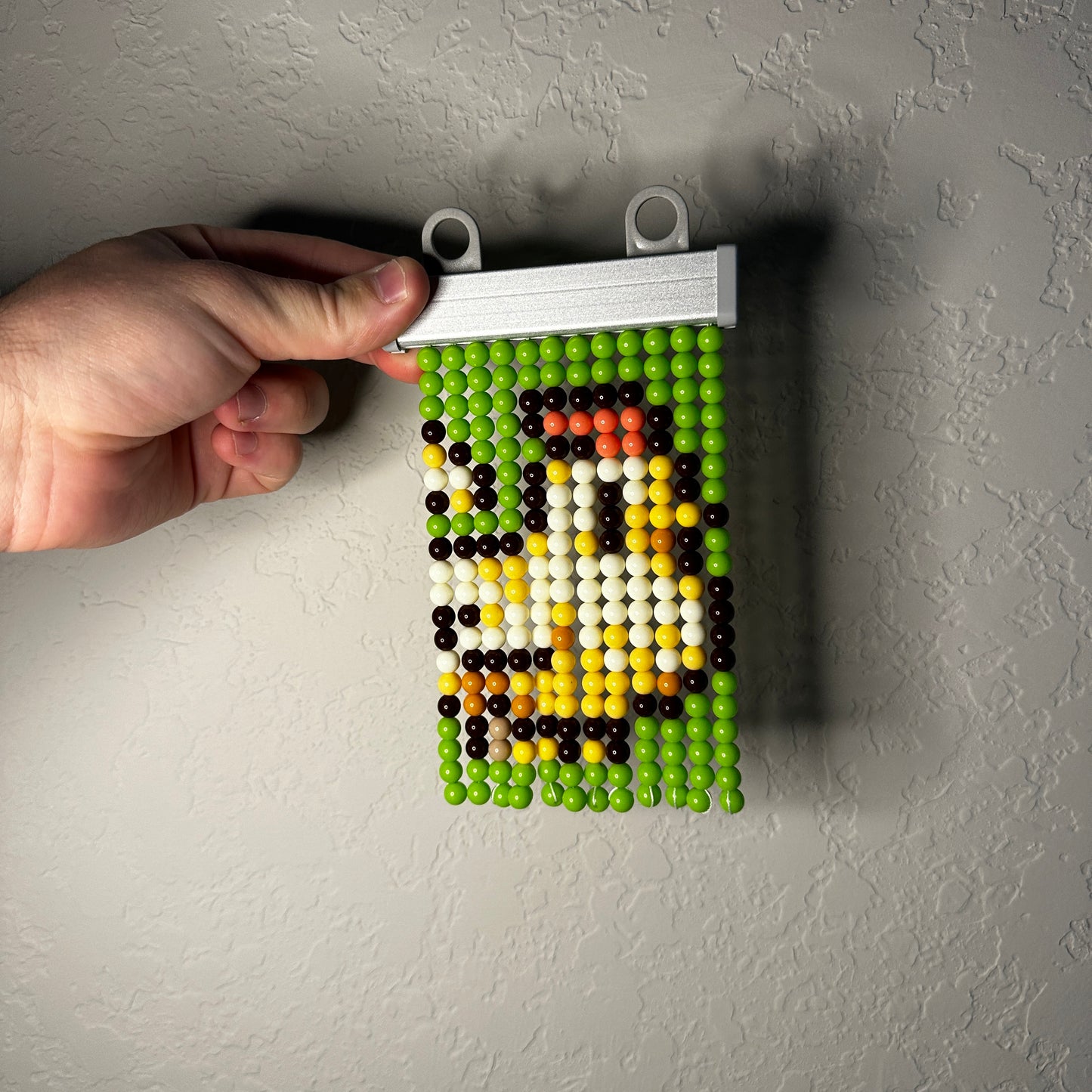 4in' Mini Metal Bead Curtain Rail